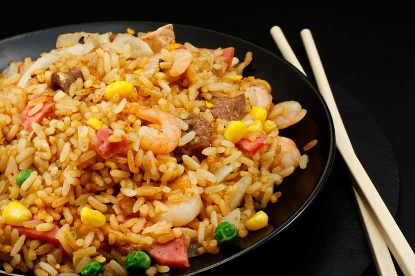 Fried Rice Fish or Shrimp Sauce