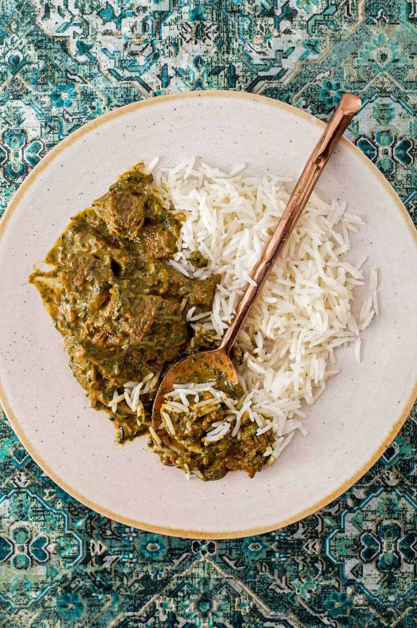 Palak Lamb