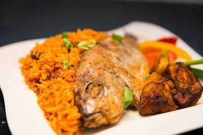 Jollof with Fish
