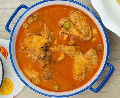 Chicken Light Soup/Ground nut soup/palm nut soup