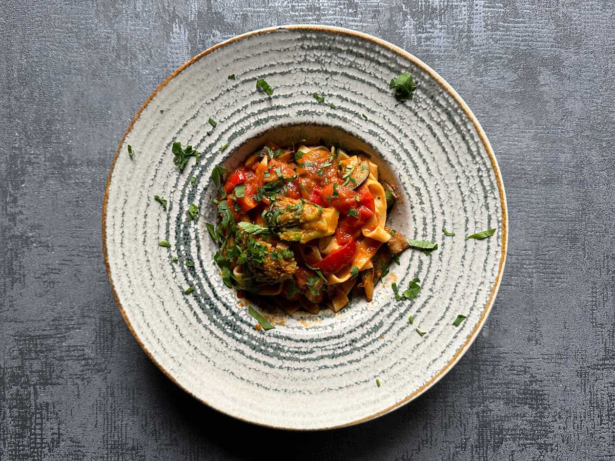 Tagliatelle primavera