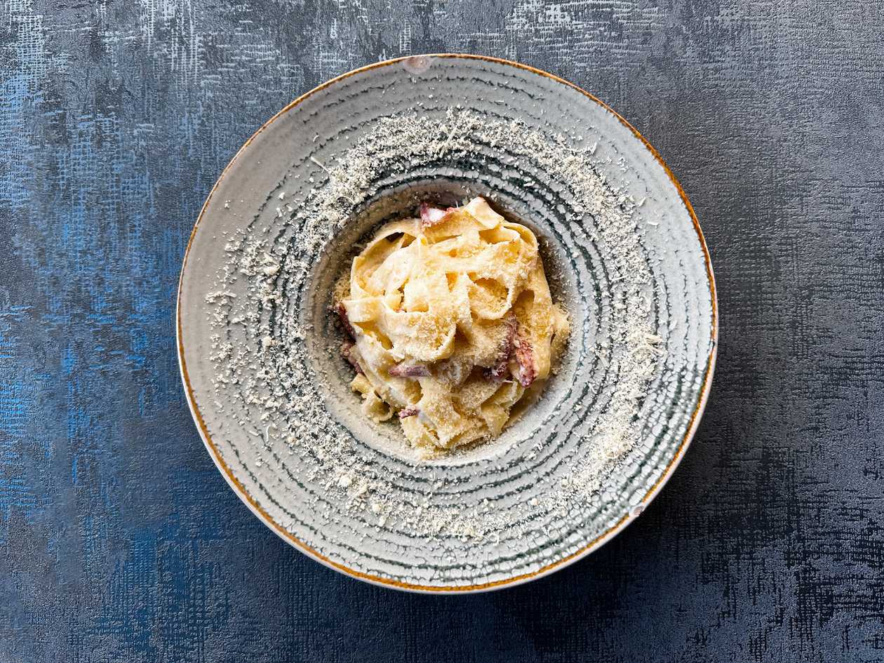 Tagliatelle carbonara