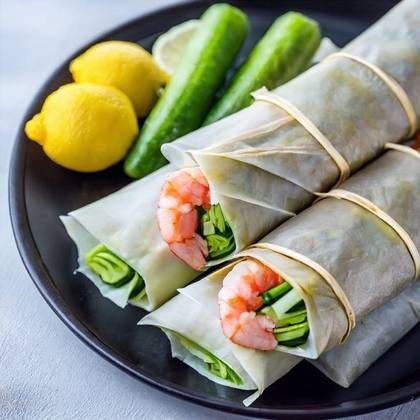 Rice Paper Spring Rolls