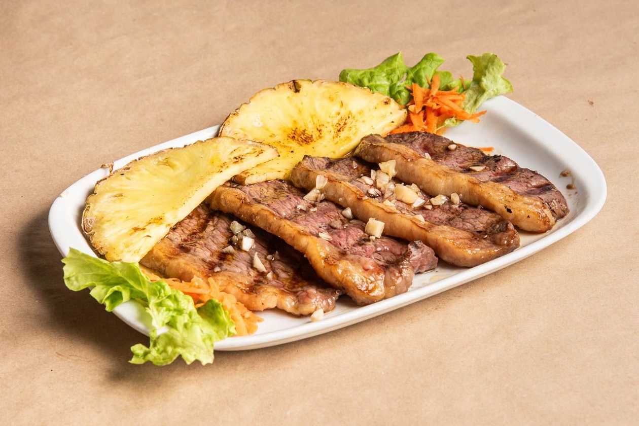 Picanha com Feijão Preto