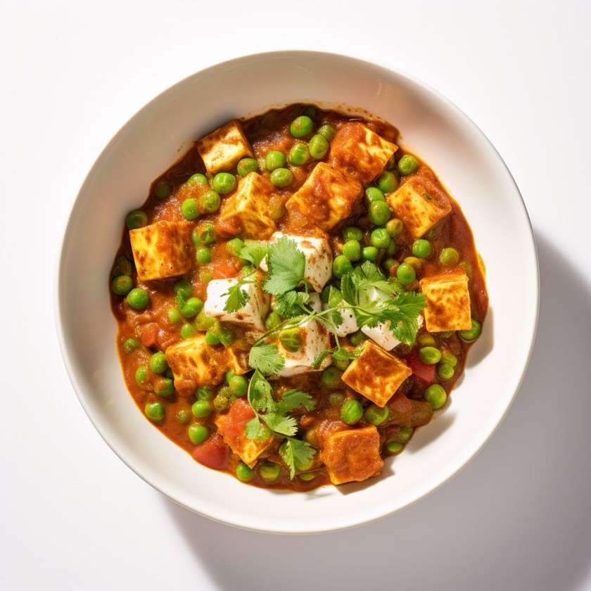 Mattar paneer