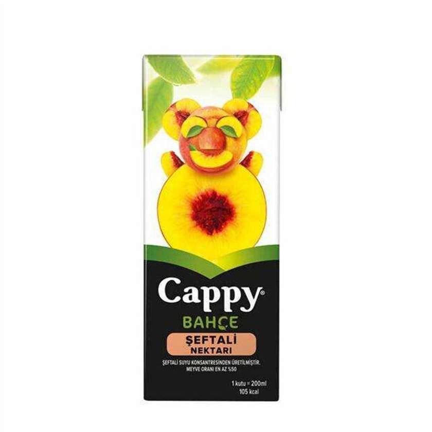 Cappy Kids 200ml Şaftalı