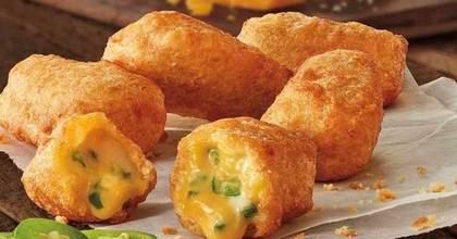 Cheddar jalapeños(5 pieces)