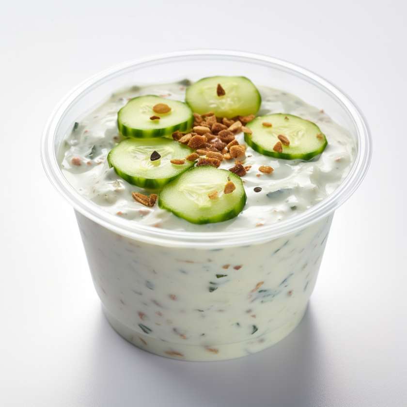 Cucumber raita