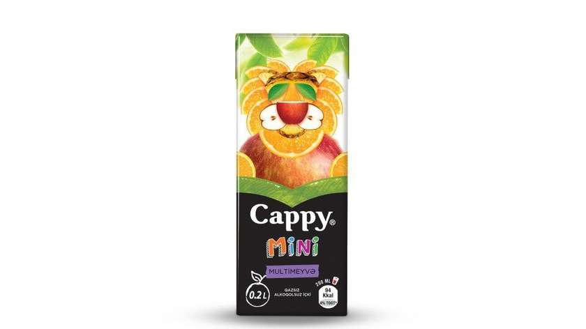 Cappy Kids 200ml Multimeyvə