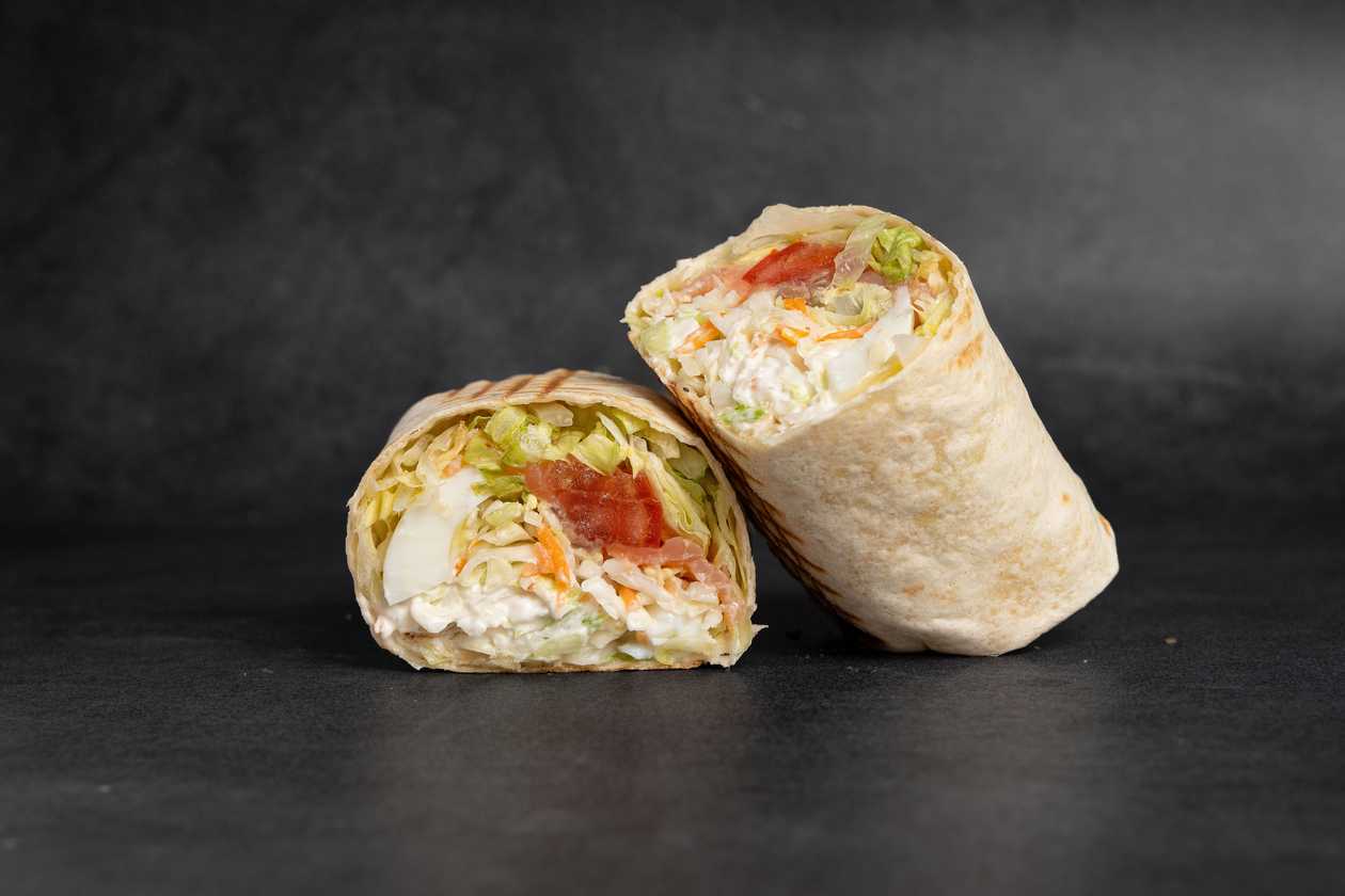 Turner Wrap - Salmon, Egg & Coleslaw Wrap