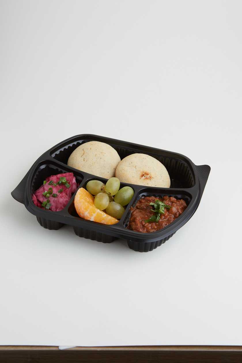 Lunch with beans (fasting)