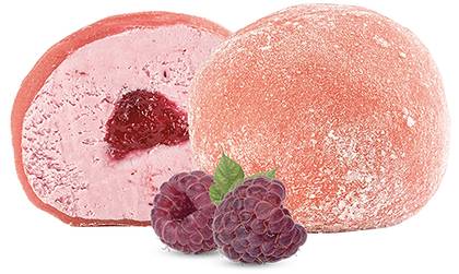 Raspberry Mochi