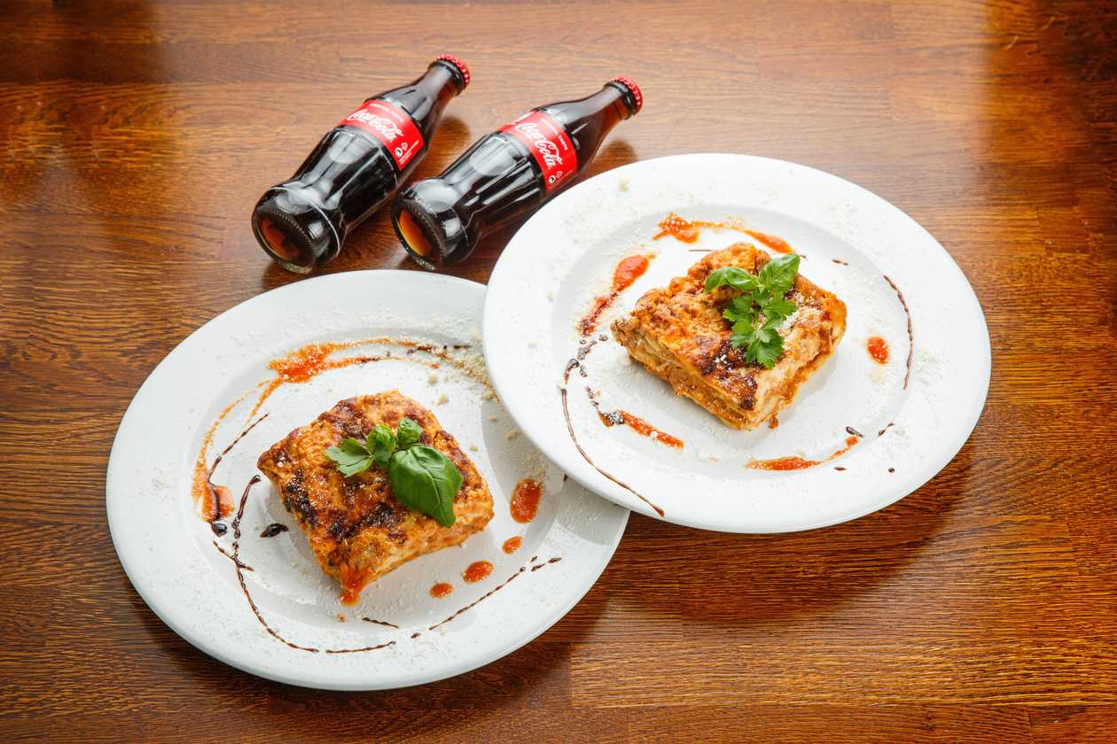 Combo 2x Meat Lasagna  + 2 Coca Cola + 2x French Fries