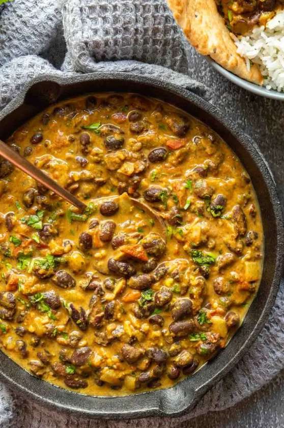 Njahi Stew with Chapati