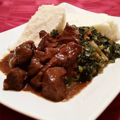Ugali Beef