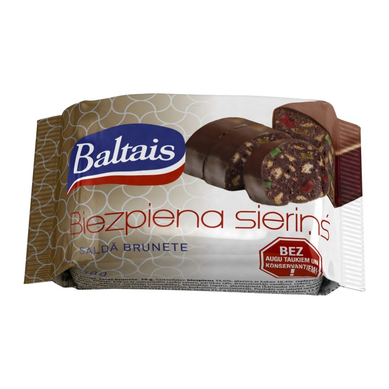 Curd Snack Saldā Brunete, Baltais, 38g (expires soon)