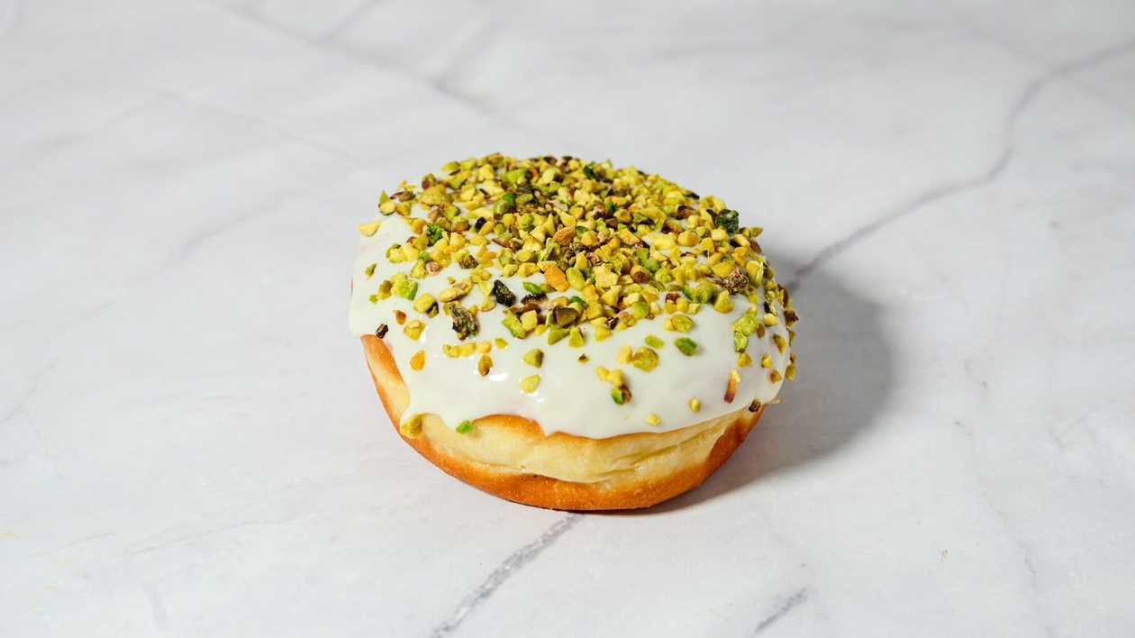 Creamy Pistachio donut
