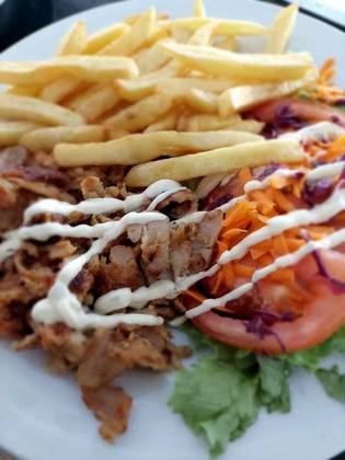 Kebab no Prato