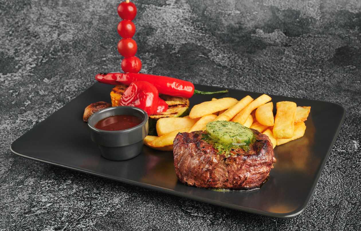 Black Angus jautienos išpjovos steikas