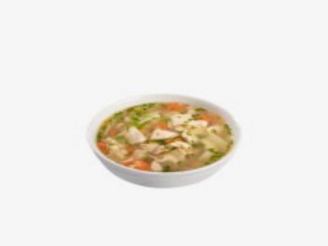 Chicken soup with noodles
