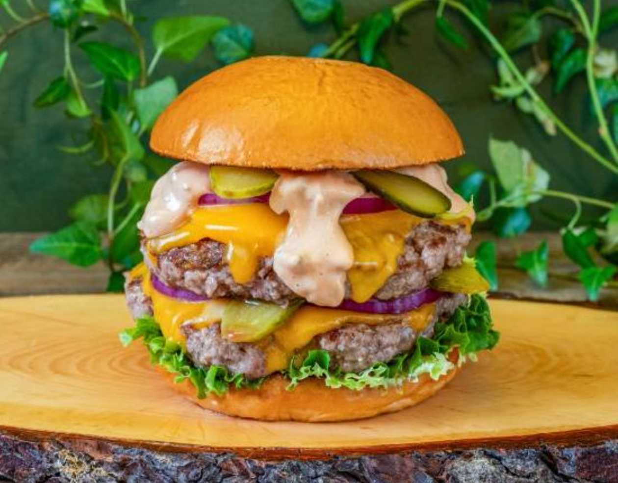 Double Cheeseburger Menu