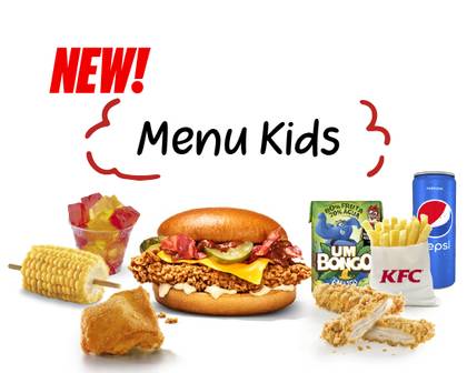 Menu Kentucky + Menu Kids
