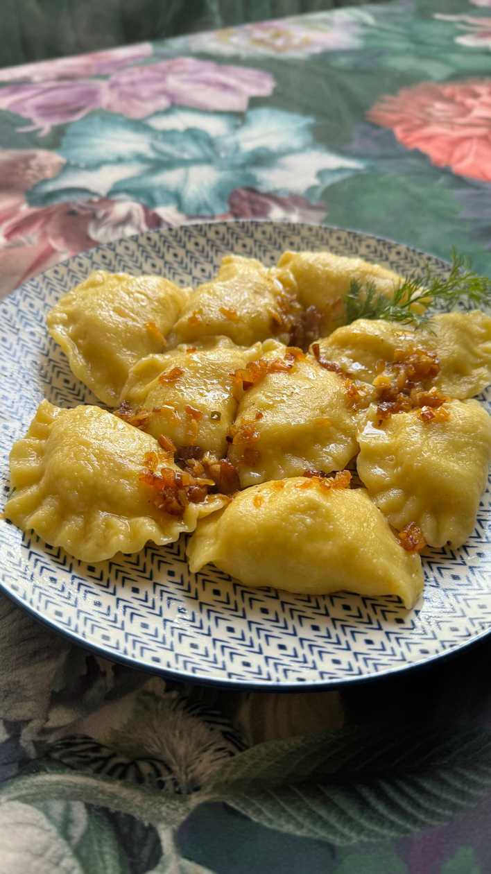 Pierogi with Cottage Cheese and Potatoes