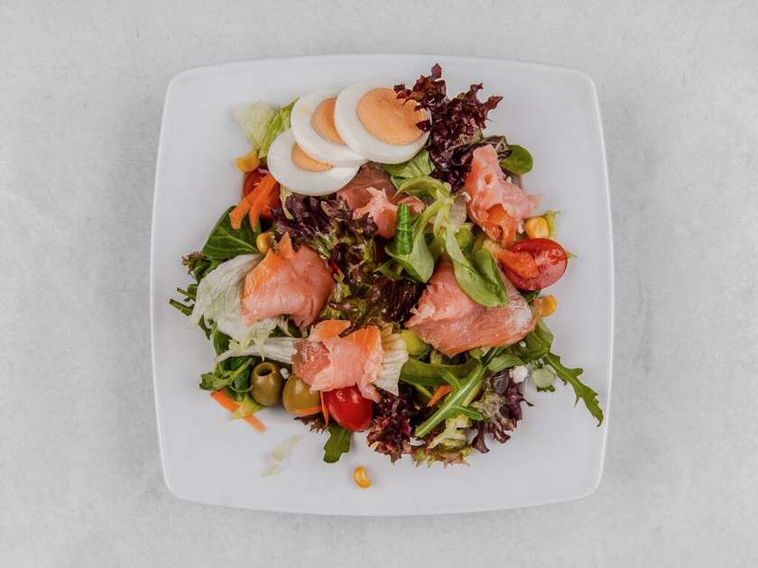Salmon salad