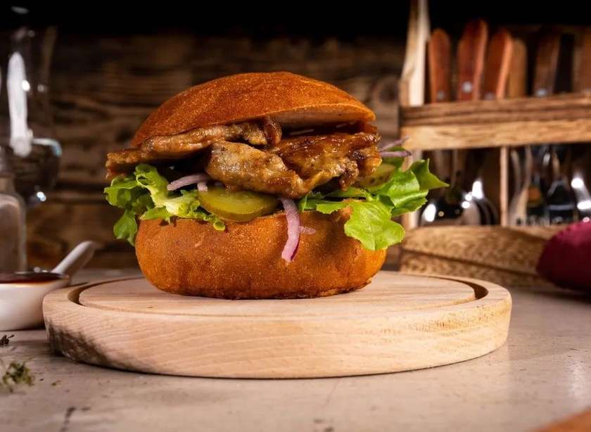 Pork sandwich