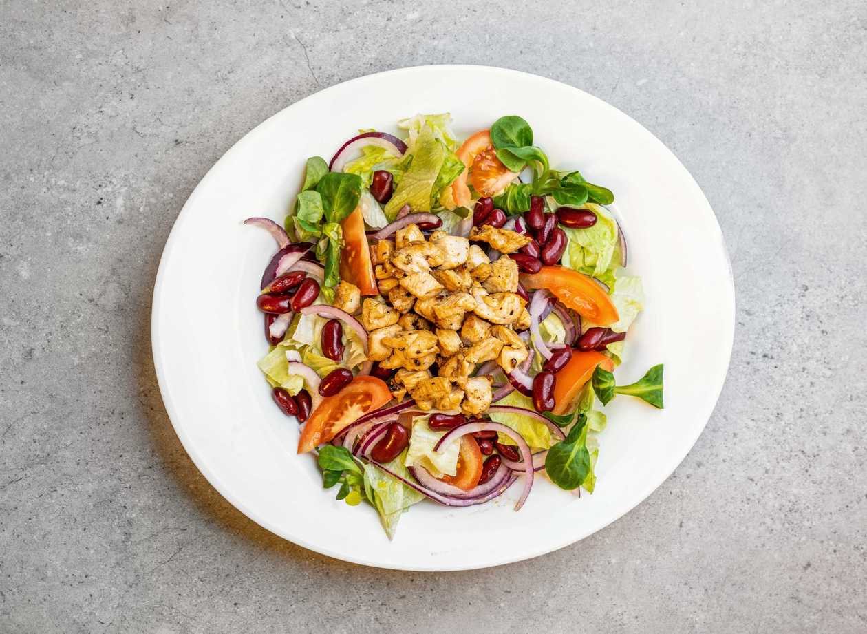 Light vegetable salad