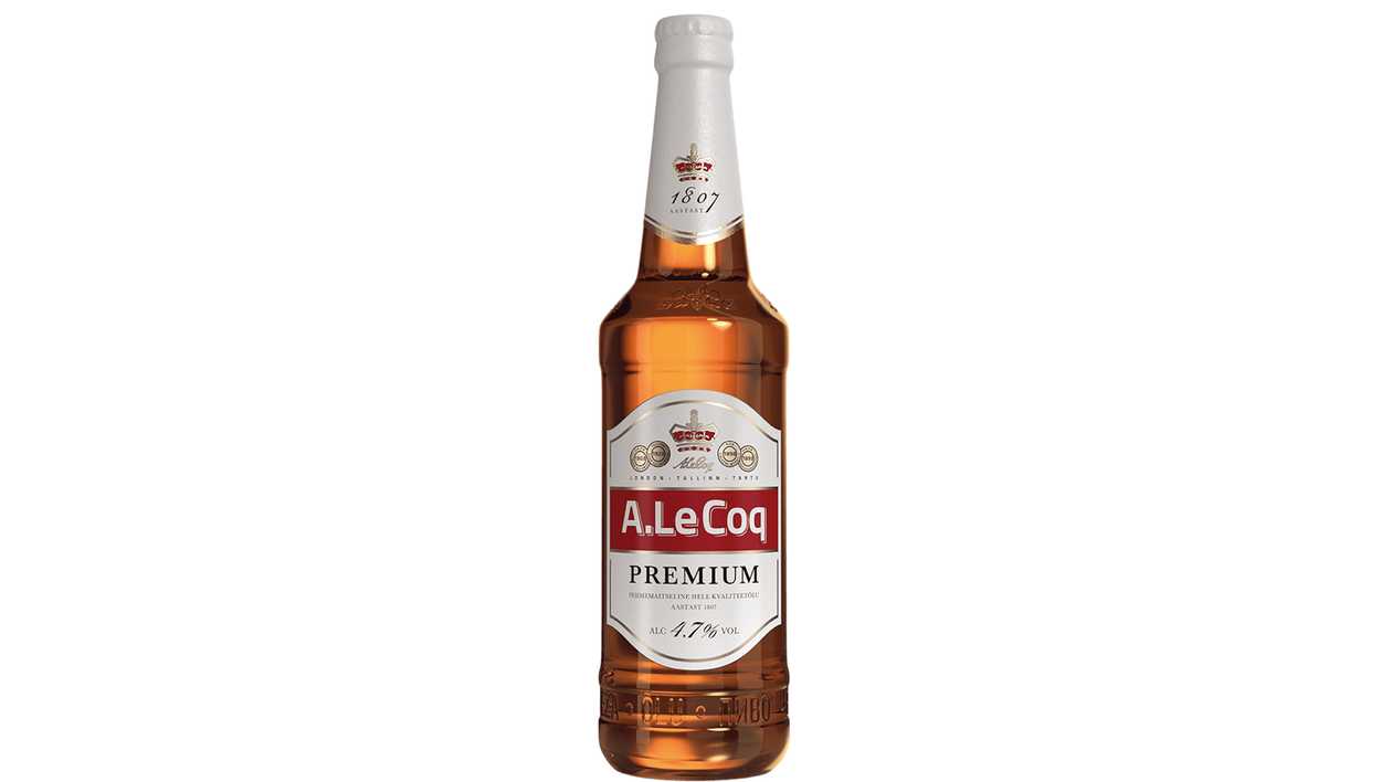 A.Le.Coq Premium 4.7%, 0,5 l
