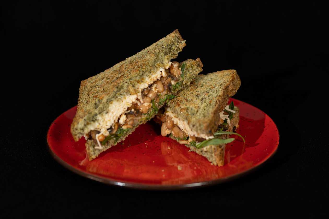 Сендвіч із шампіньйонами