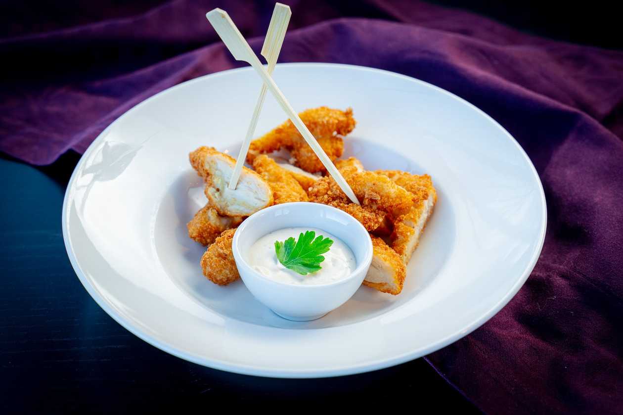 Chicken Nuggets with Sauce