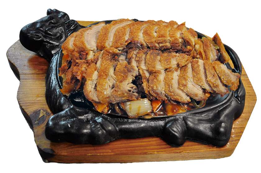 Kachna osmi pokladů s rýží