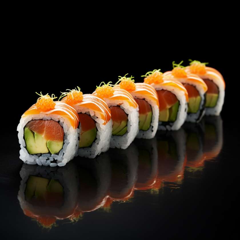 Sake sushi