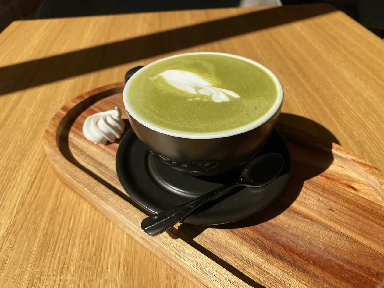 Matcha cappuccino