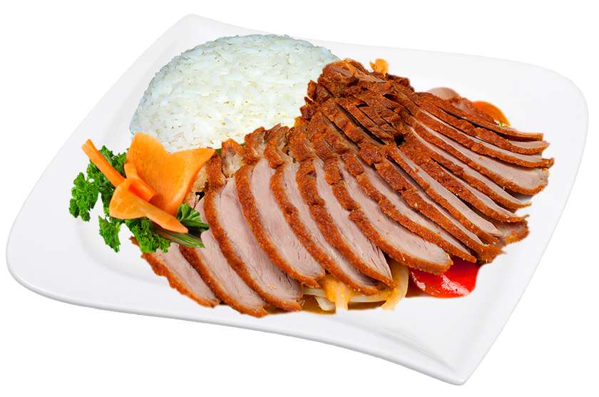 Kachna po thajsku s rýží (vit thai)