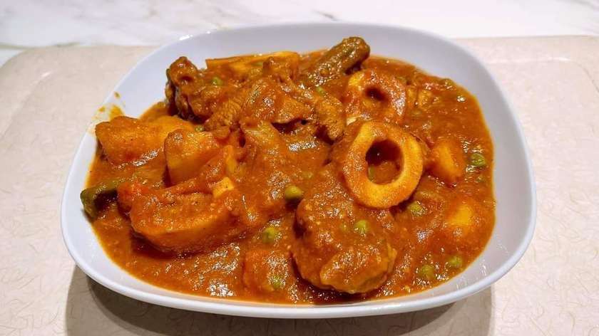 Beef Kaanga Wet Fry with Ugali