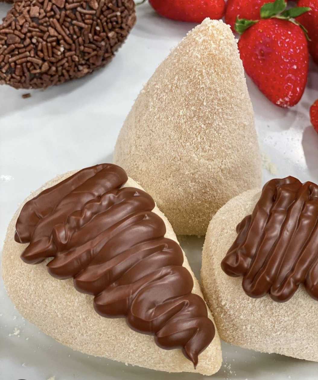 Nest, Strawberry, and Nutella