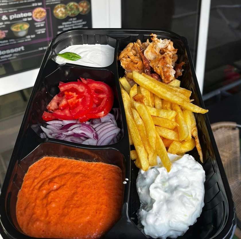The Greek plate