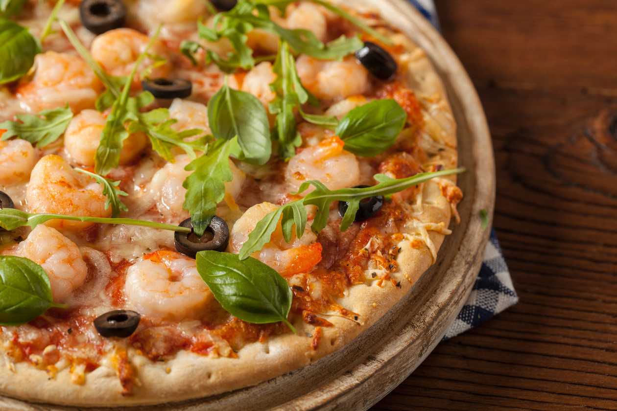 Shrimp Pizza
