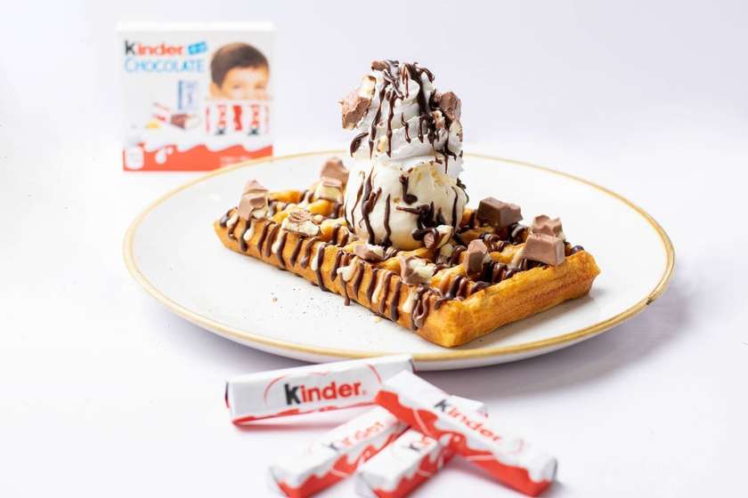 Kinder Extreme Waffles