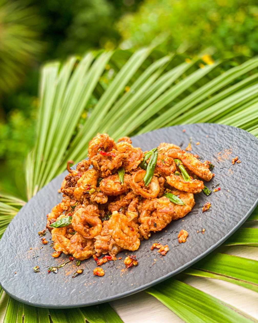 Chilli Garlic Calamari