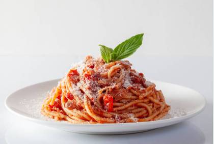 Spaghetti pesto