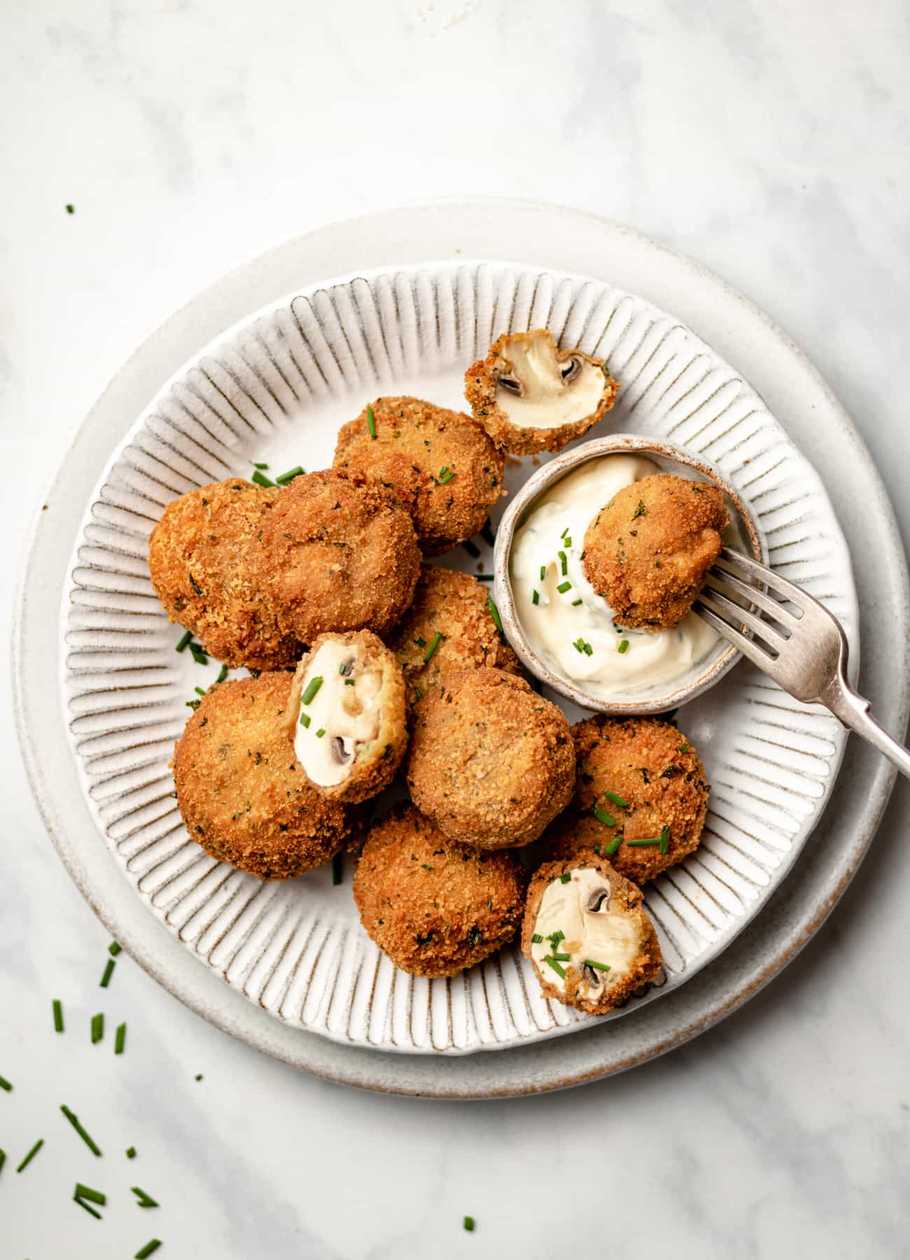 Crispy Garlic Mushroom