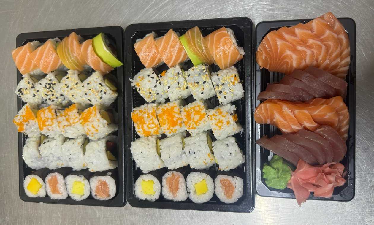 Sushi and Sashimi (60 pieces) - Cold