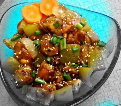 Honey Sesame Paneer