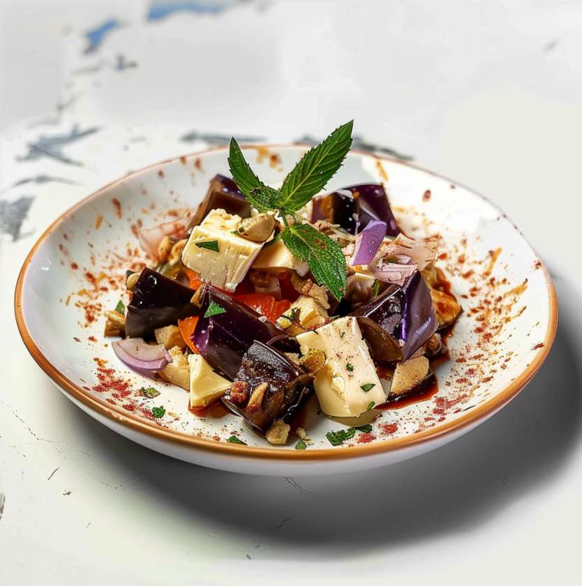 Armavir Salad with Brinza Cheese