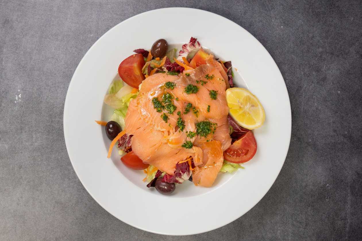 Smoked Salmon Salad