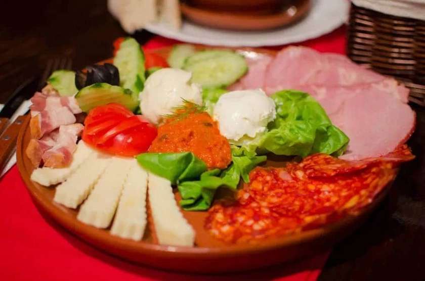 Platou rece pentru 2 persoane
